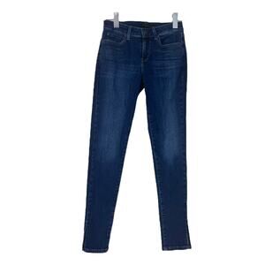 Uniqlo Women’s Jeans Skinny Tapered Ultra Stretch Indigo Dark Wash Size 26